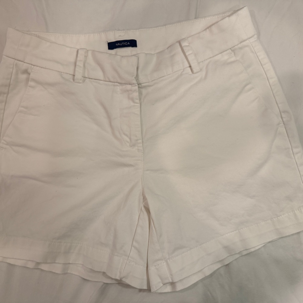 Nautica Women's Crisp White Bermudas